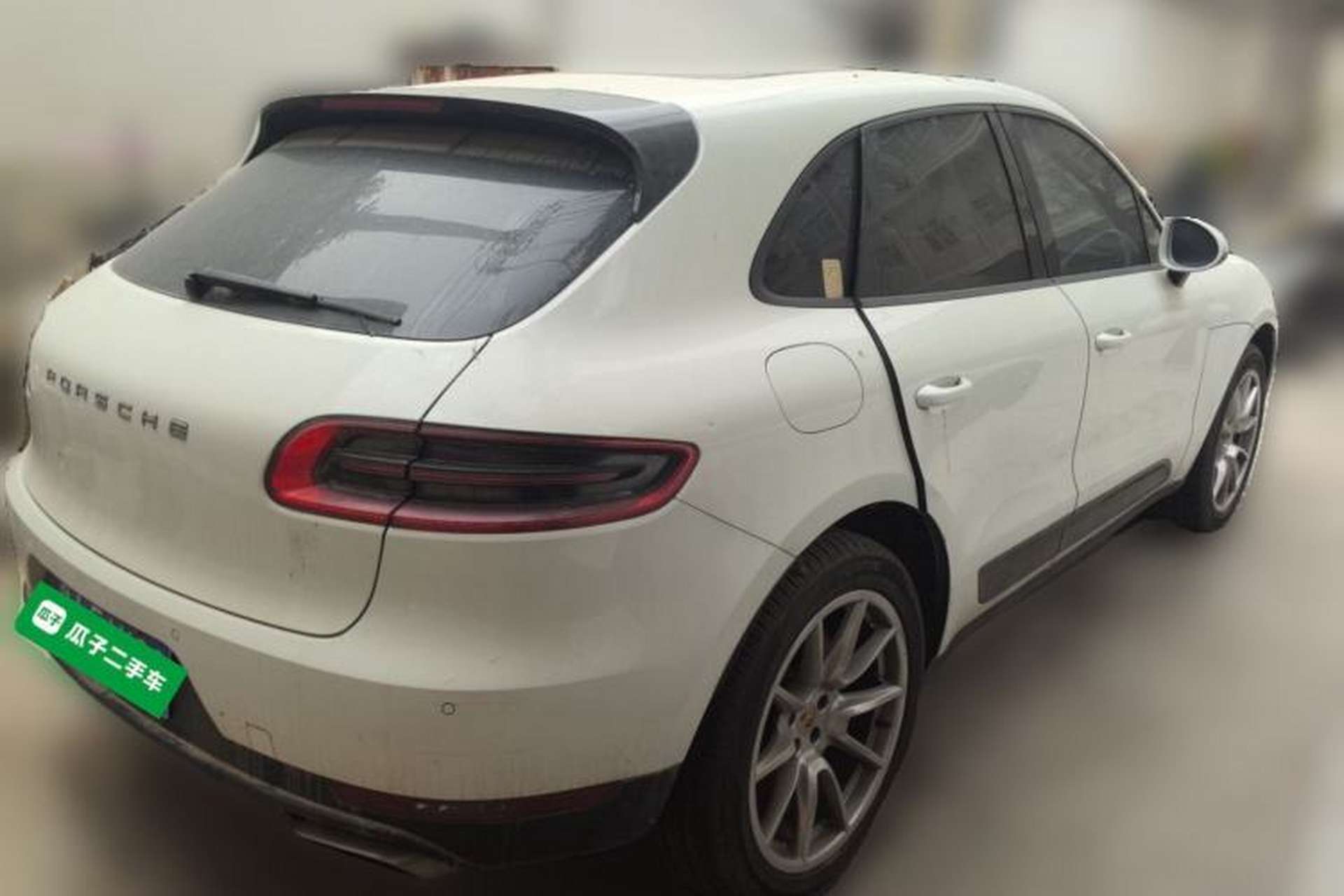 Used Porsche Macan 2014 Macan 2.0T Rear Right 45 Deg