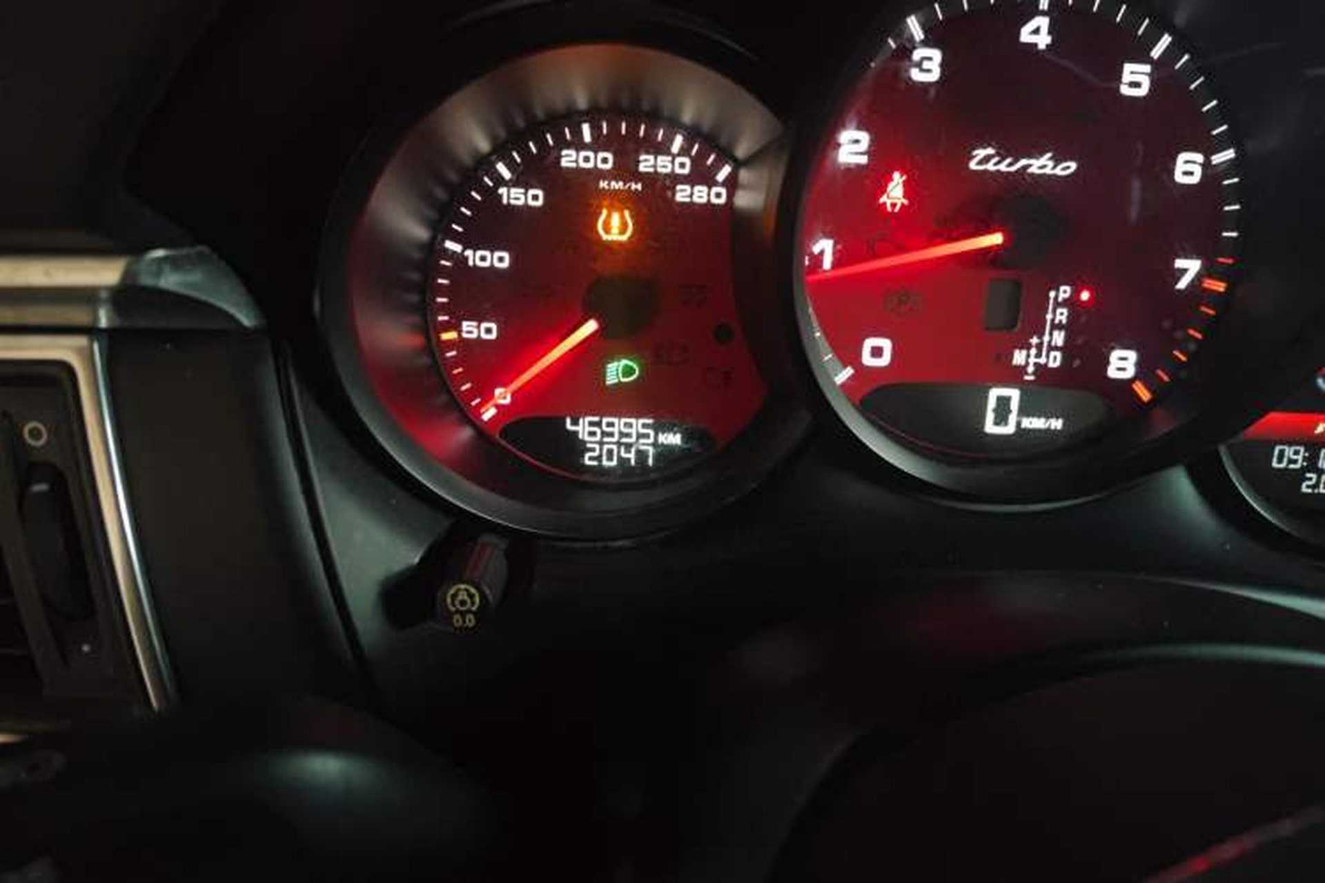 Used Porsche Macan 2014 Macan 2.0T Odometer Close Up