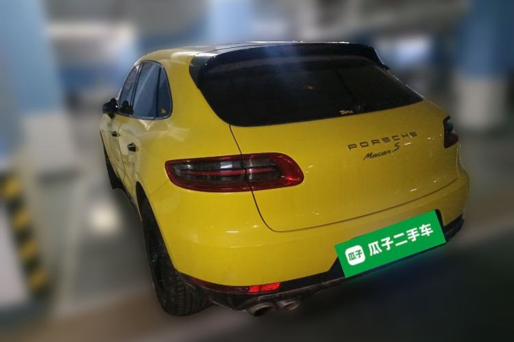 Used Porsche Macan 2014 Macan S 3.0T Rear Left 45 Deg