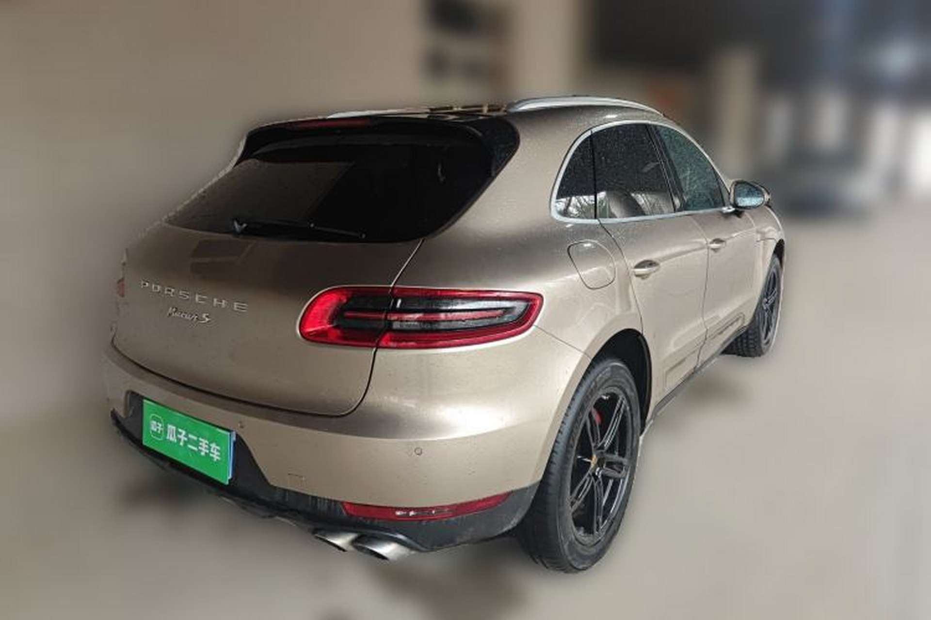 Used Porsche Macan 2014 Macan 2.0T Rear Right 45 Deg