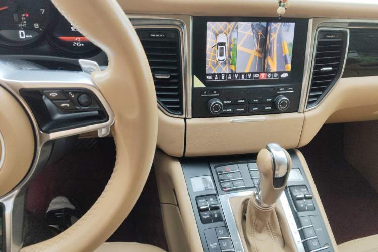 Used Porsche Macan 2016 Macan 2.0T Audio And AC Panel