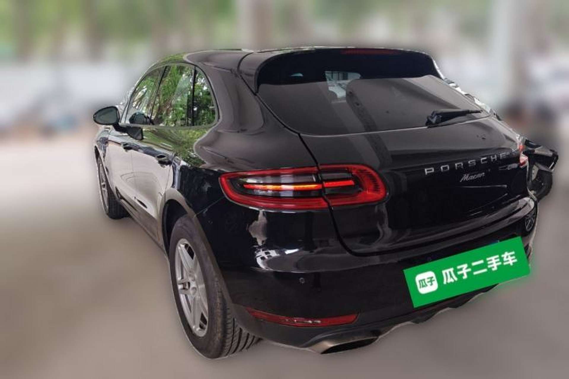 Used Porsche Macan 2016 Macan 2.0T Rear Left 45 Deg