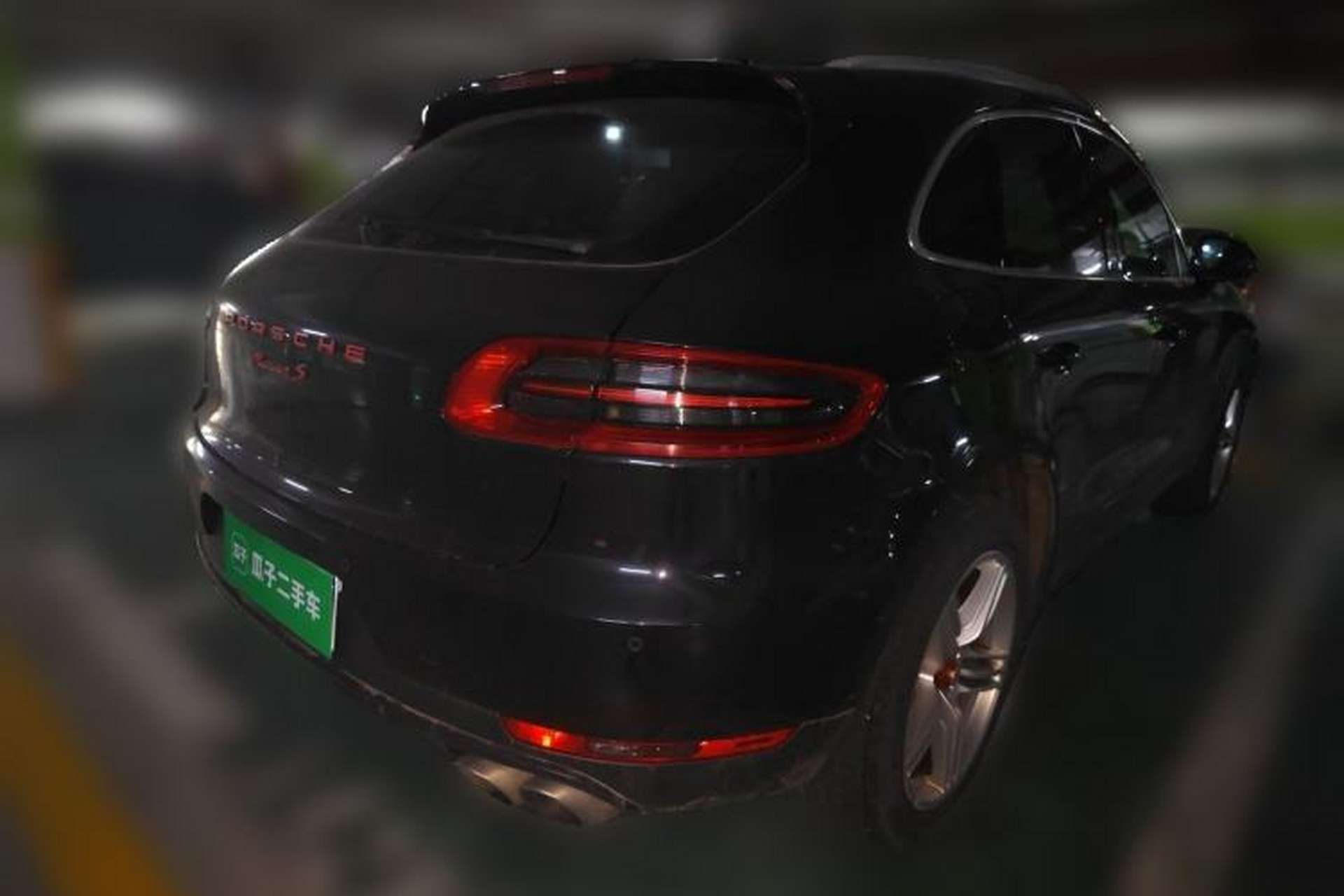 Used Porsche Macan 2016 Macan S 3.0T Rear Right 45 Deg