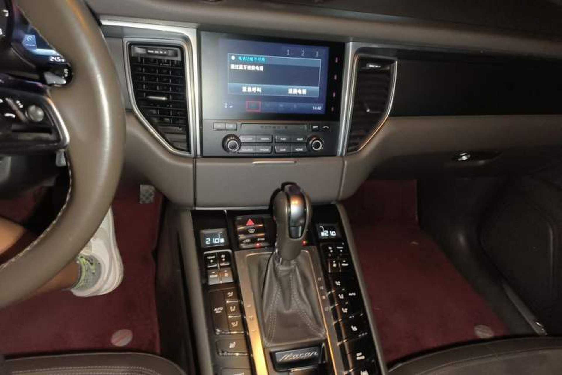 Used Porsche Macan 2016 Macan 2.0T Audio And AC Panel