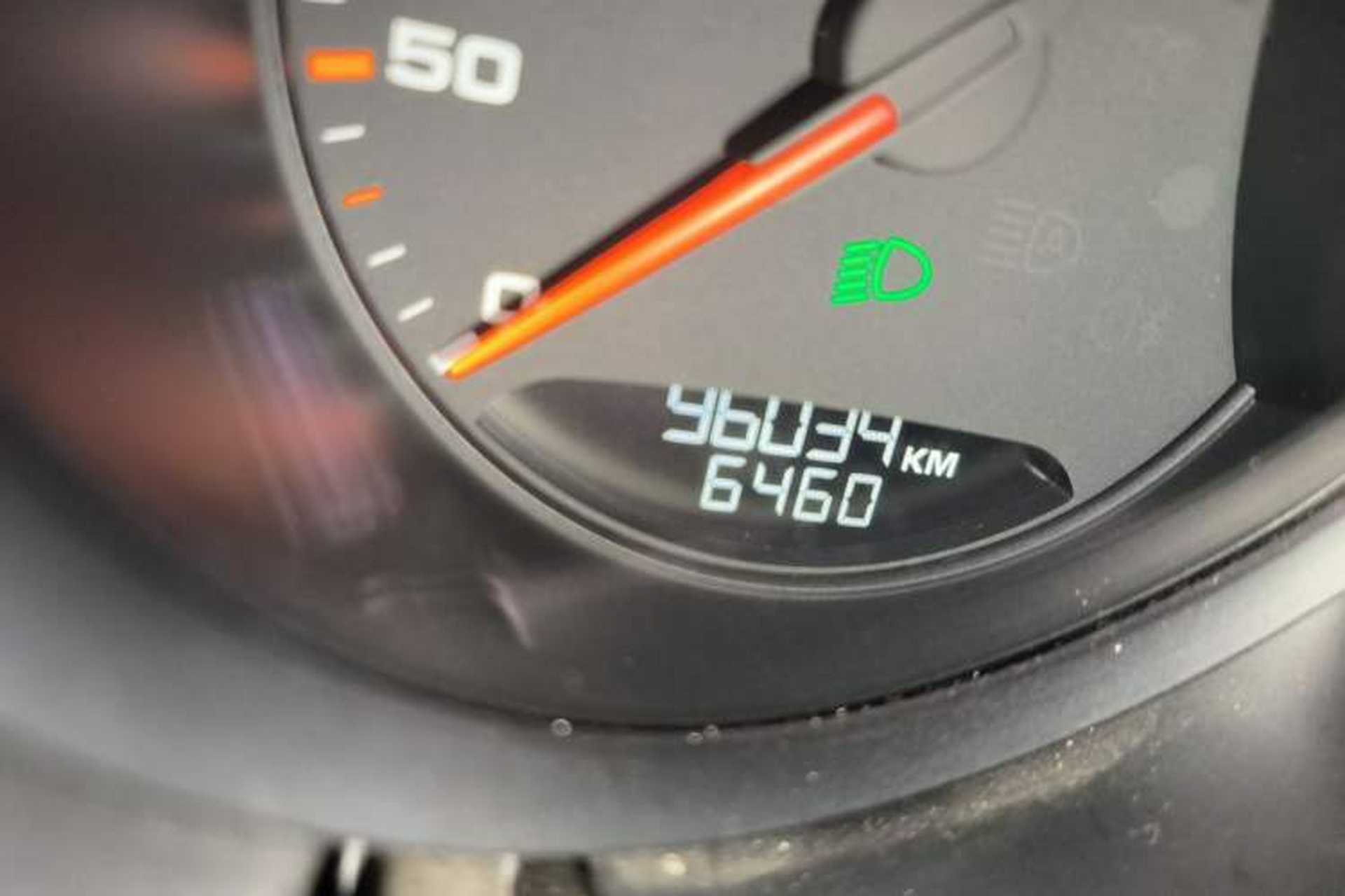 Used Porsche Macan 2016 Macan 2.0T Odometer Close Up