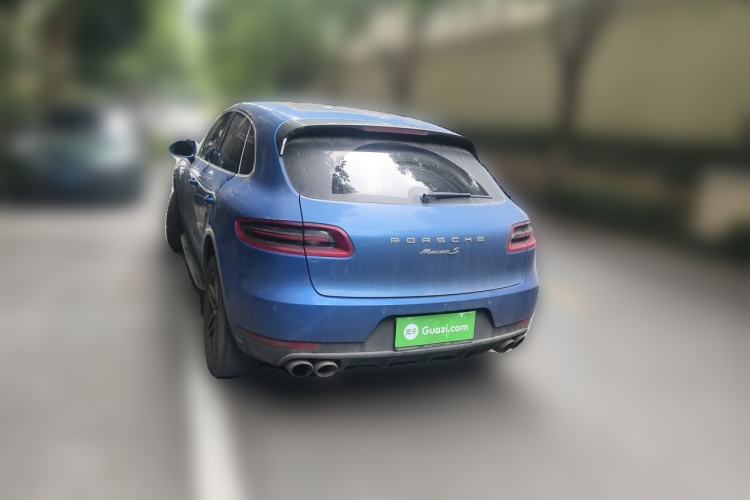Used Porsche Macan 2016 Macan S 3.0T Rear Left 45 Deg