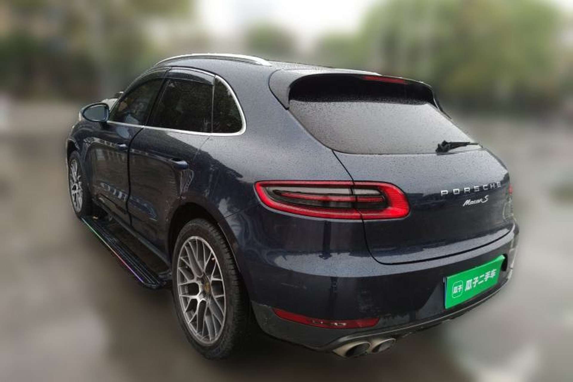 Used Porsche Macan 2016 Macan S 3.0T Rear Left 45 Deg