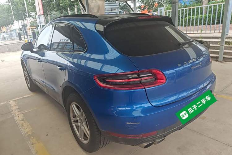 Used Porsche Macan 2016 Macan S 3.0T Rear Left 45 Deg