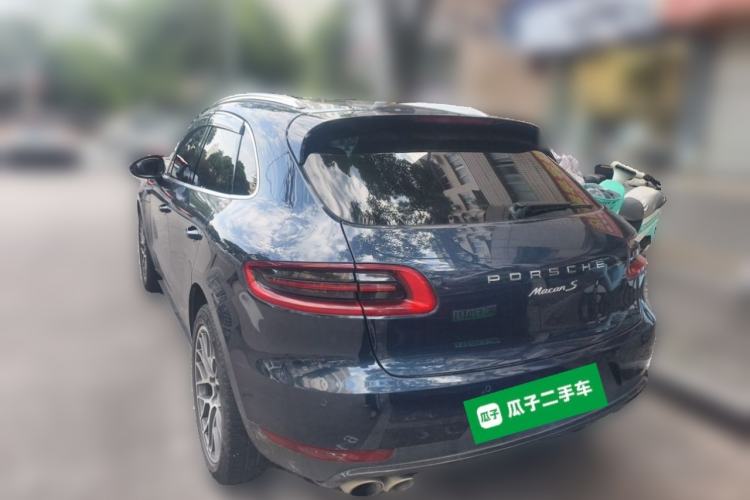 Used Porsche Macan 2016 Macan S 3.0T Rear Left 45 Deg