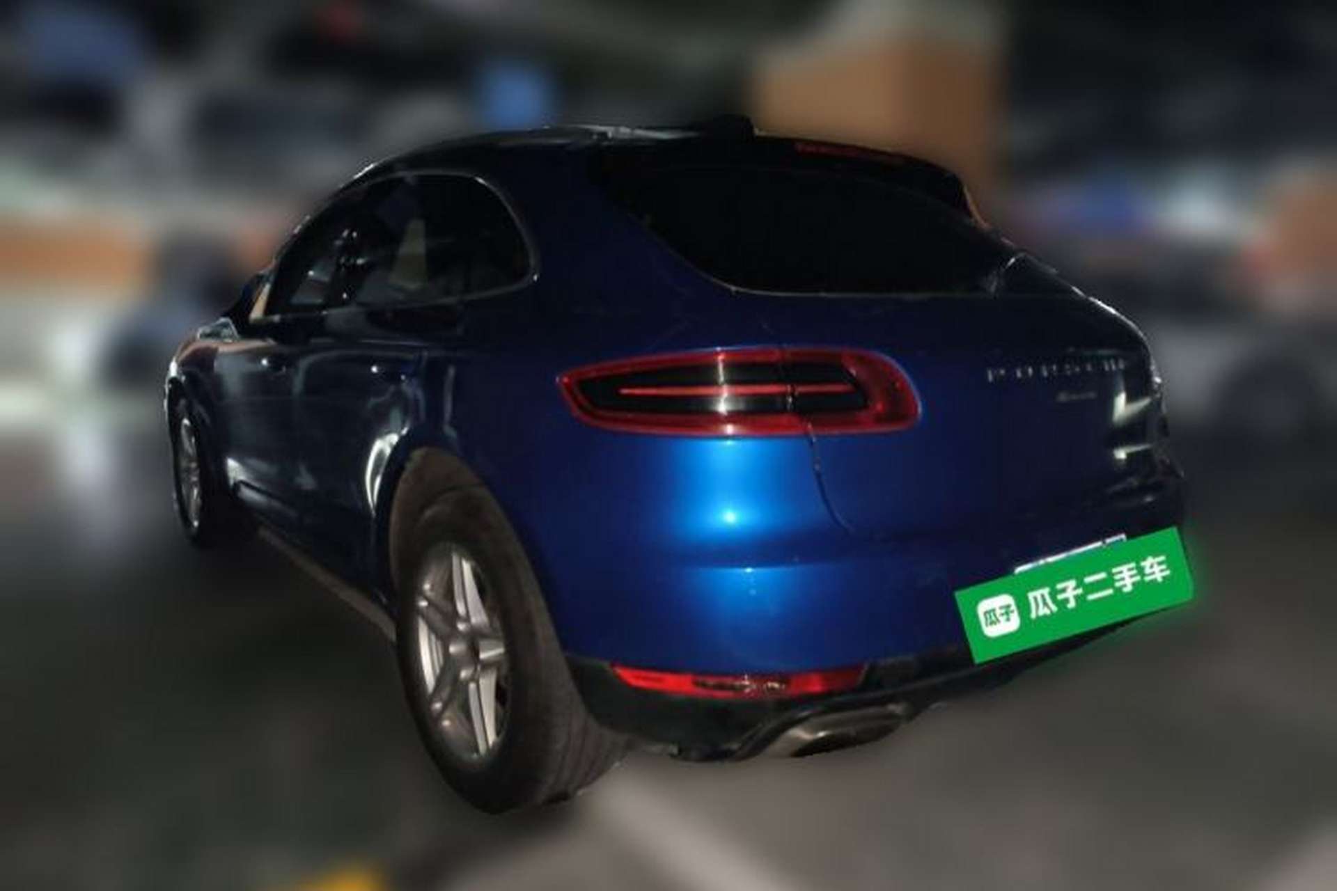 Used Porsche Macan 2016 Macan 2.0T Rear Left 45 Deg