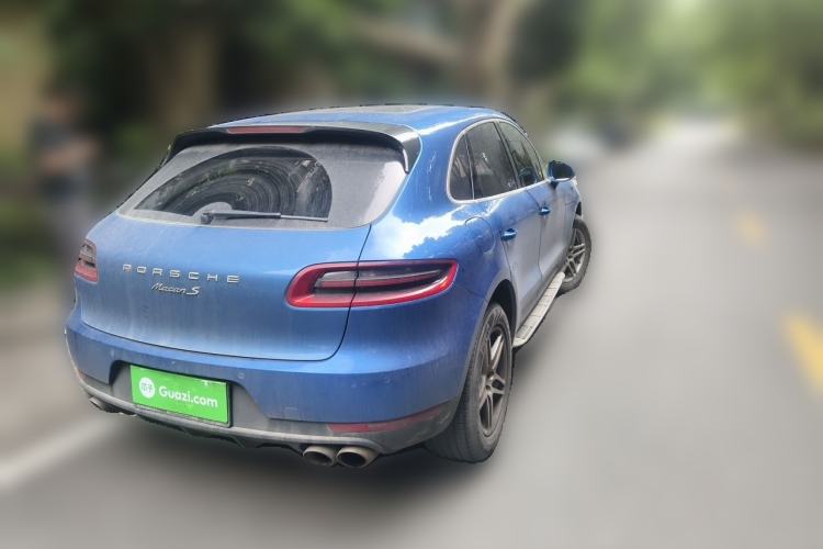 Used Porsche Macan 2016 Macan S 3.0T Rear Right 45 Deg