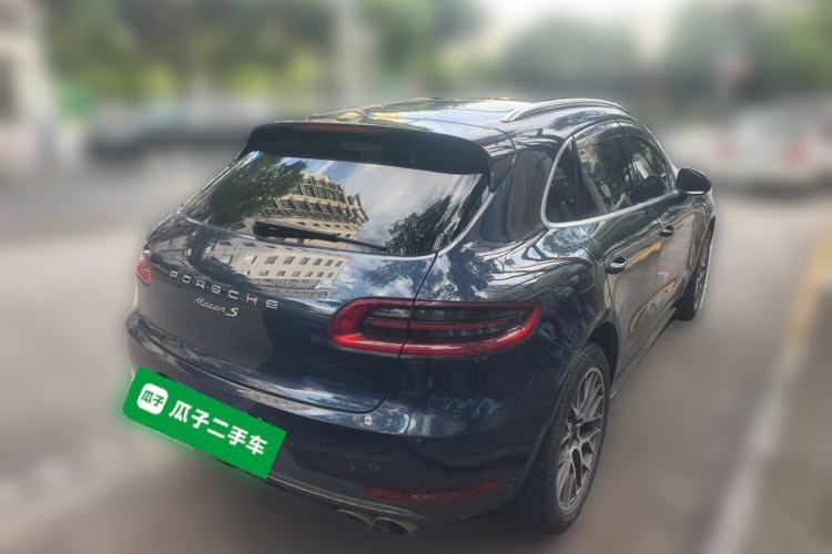Used Porsche Macan 2016 Macan S 3.0T Rear Right 45 Deg