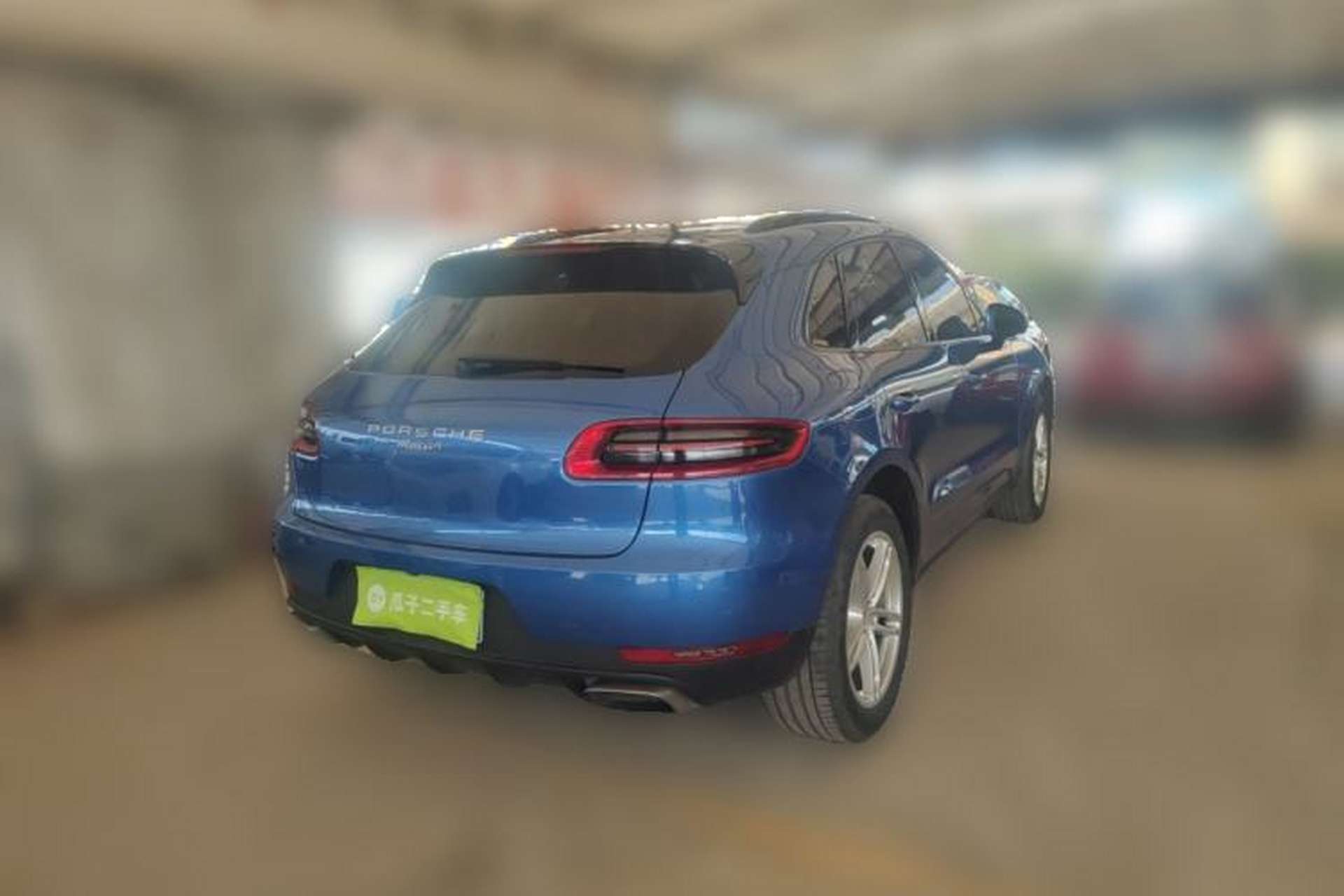 Used Porsche Macan 2016 Macan 2.0T Rear Right 45 Deg