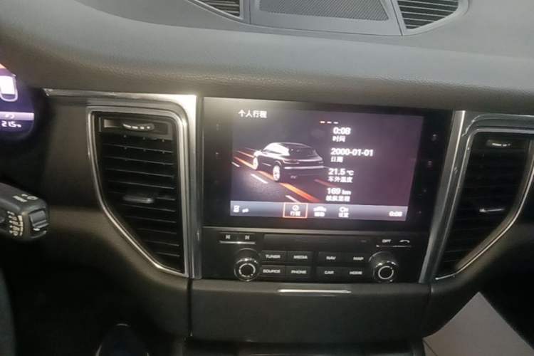 Used Porsche Macan 2016 Macan 2.0T Audio And AC Panel