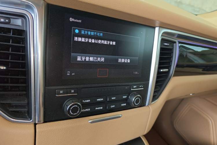 Used Porsche Macan 2016 Macan S 3.0T Audio And AC Panel