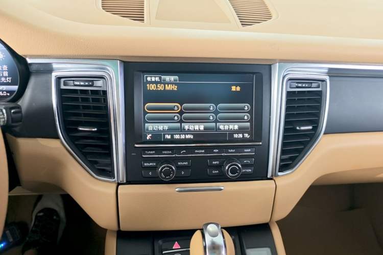 Used Porsche Macan 2016 Macan 2.0T Audio And AC Panel
