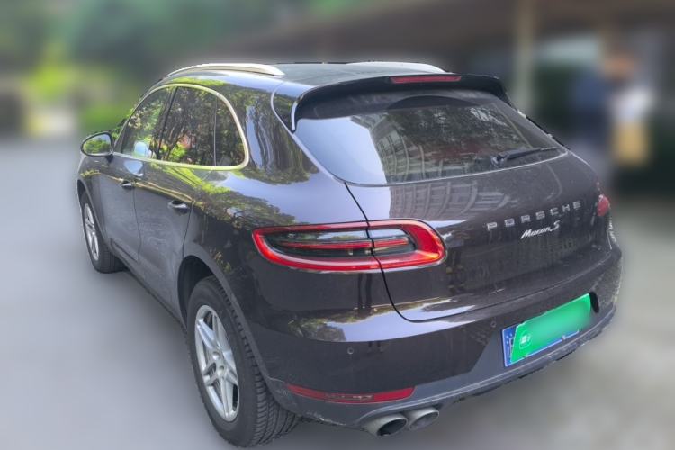 Used Porsche Macan 2016 Macan S 3.0T Rear Left 45 Deg