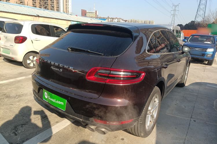 Used Porsche Macan 2016 Macan S 3.0T Rear Right 45 Deg