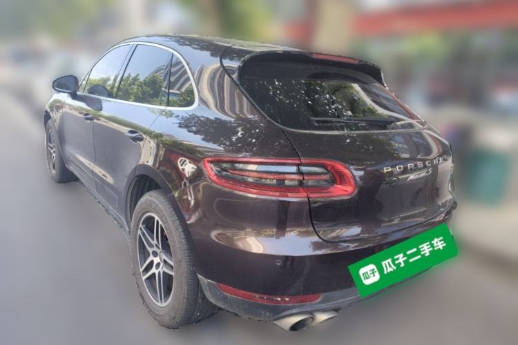 Used Porsche Macan 2016 Macan S 3.0T Rear Left 45 Deg
