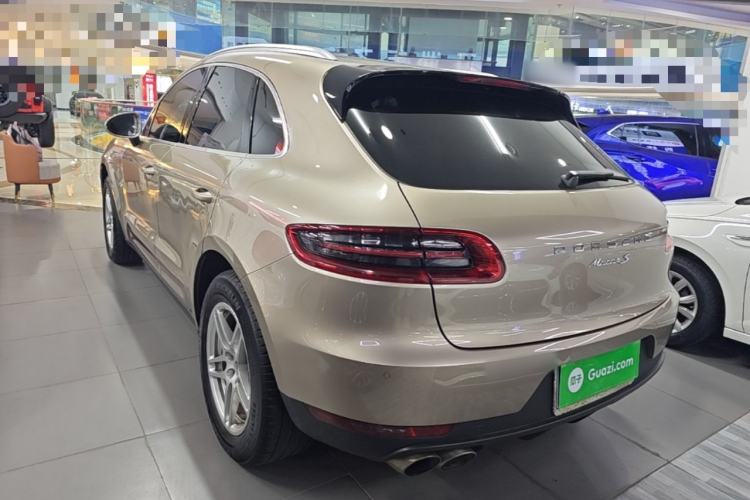 Used Porsche Macan 2016 Macan S 3.0T Rear Left 45 Deg