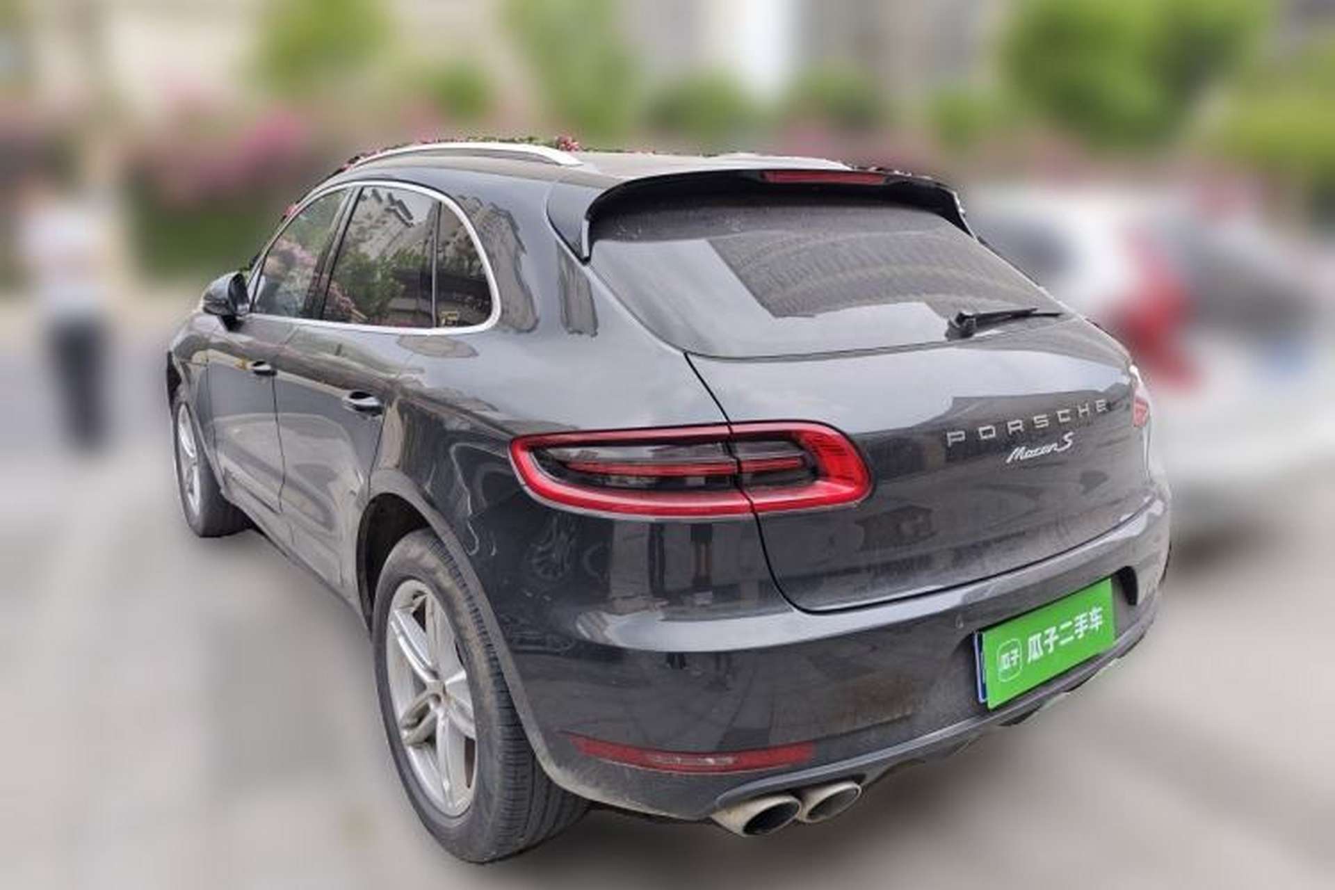 Used Porsche Macan 2016 Macan S 3.0T Rear Left 45 Deg