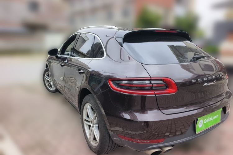 Used Porsche Macan 2016 Macan S 3.0T Rear Left 45 Deg