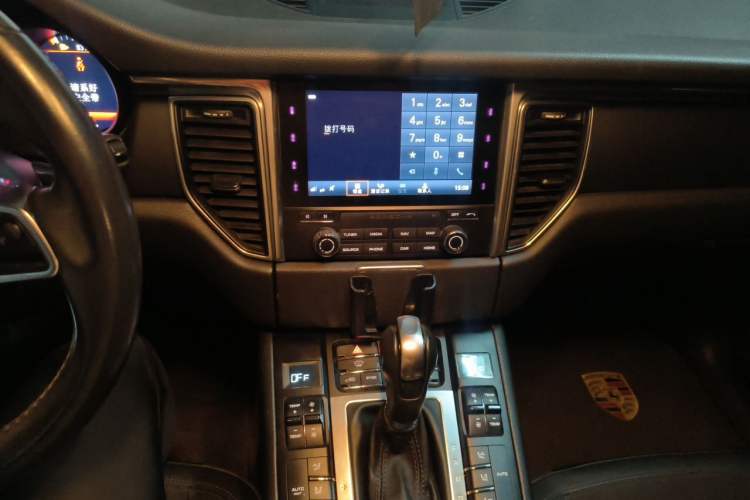 Used Porsche Macan 2016 Macan 2.0T Audio And AC Panel