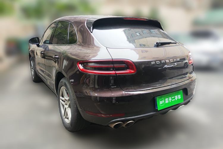 Used Porsche Macan 2016 Macan S 3.0T Rear Left 45 Deg