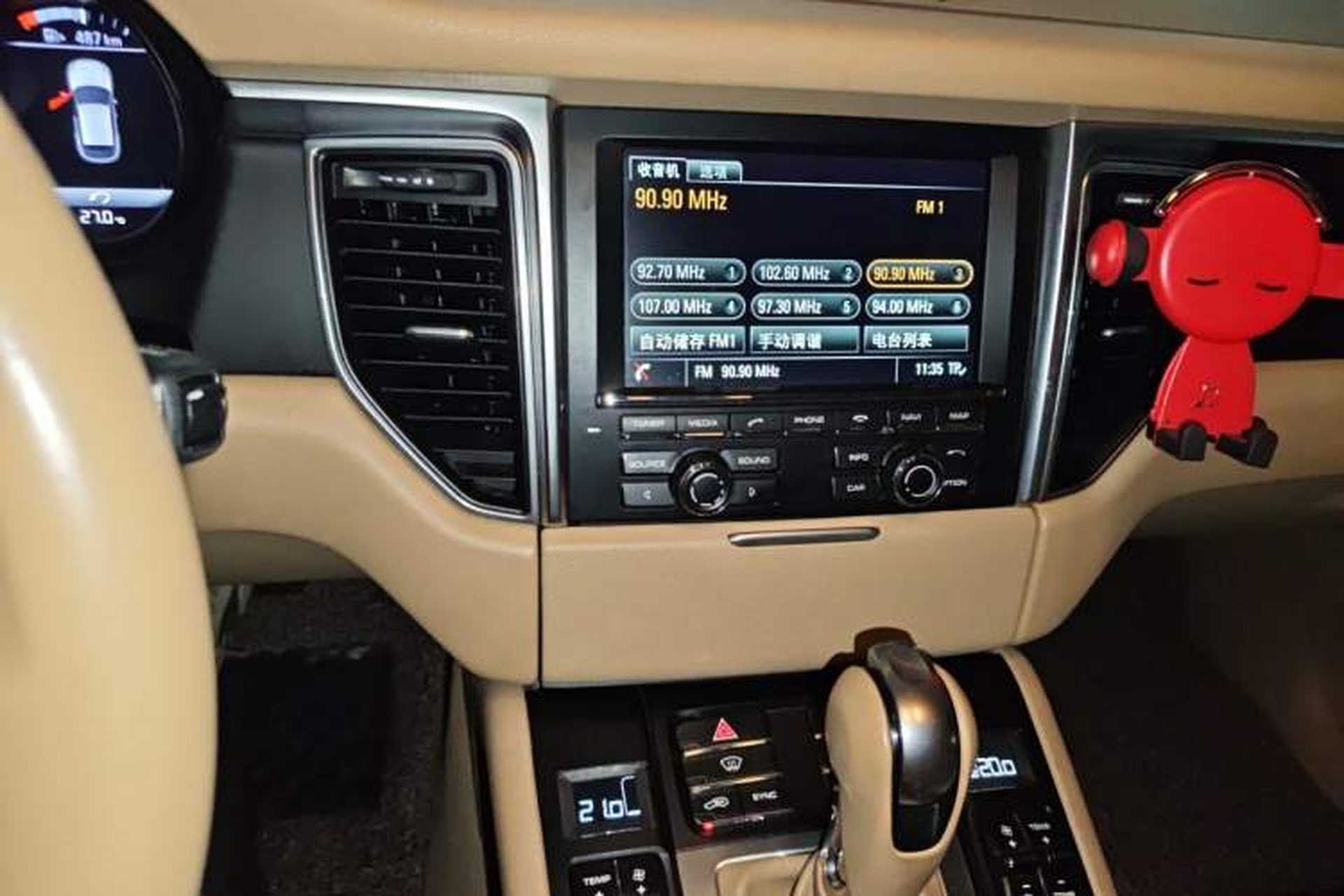 Used Porsche Macan 2016 Macan 2.0T Audio And AC Panel