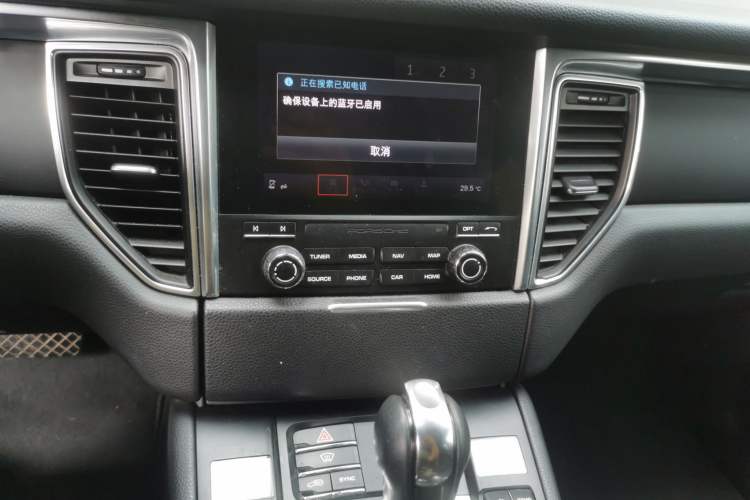 Used Porsche Macan 2016 Macan 2.0T Audio And AC Panel