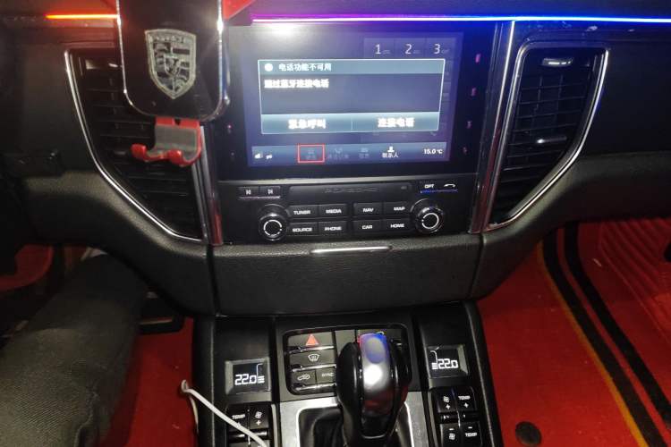 Used Porsche Macan 2016 Macan 2.0T Audio And AC Panel