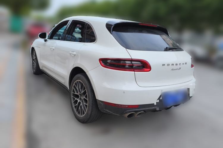 Used Porsche Macan 2016 Macan S 3.0T Rear Left 45 Deg