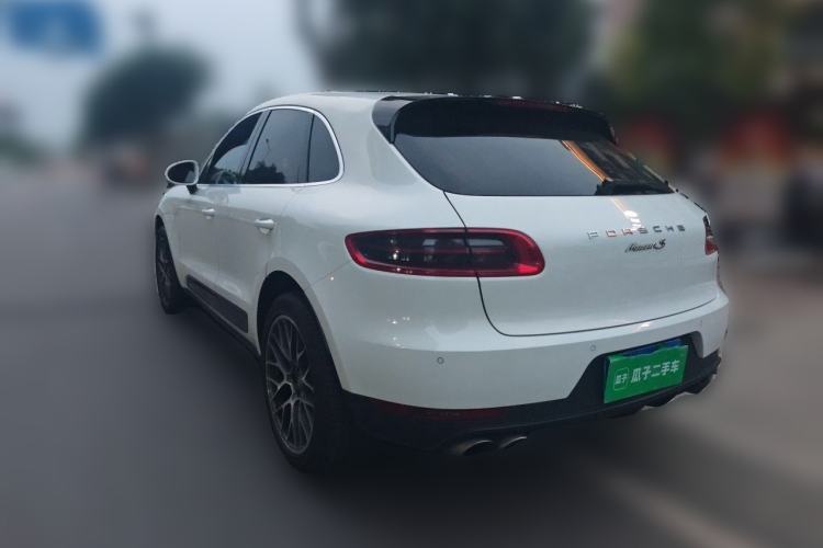 Used Porsche Macan 2016 Macan S 3.0T Rear Left 45 Deg