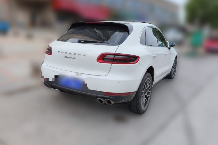Used Porsche Macan 2016 Macan S 3.0T Rear Right 45 Deg