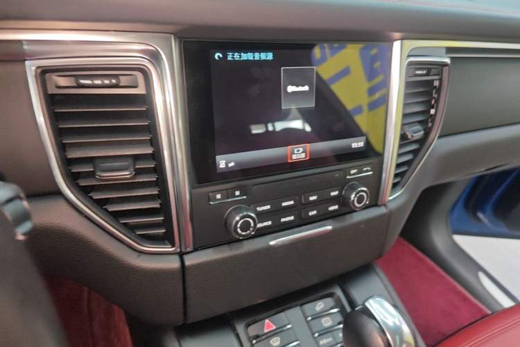 Used Porsche Macan 2017 Macan 2.0T Audio And AC Panel