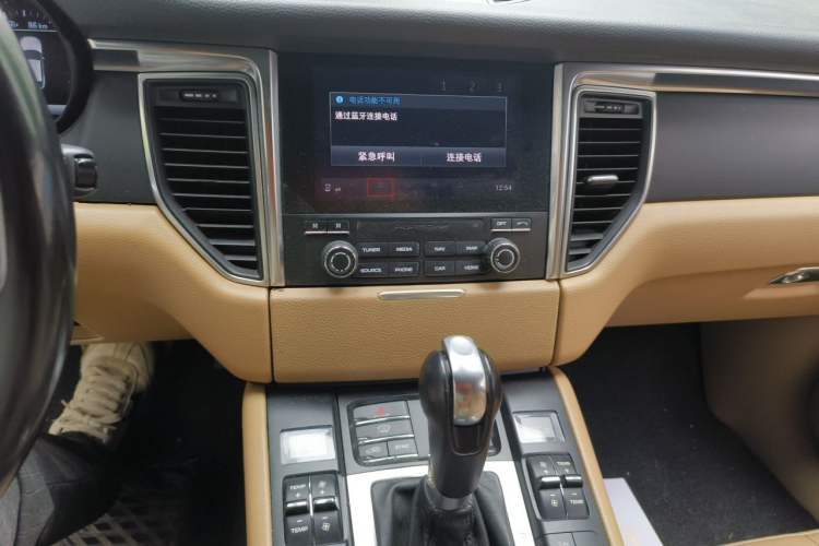 Used Porsche Macan 2017 Macan 2.0T Audio And AC Panel
