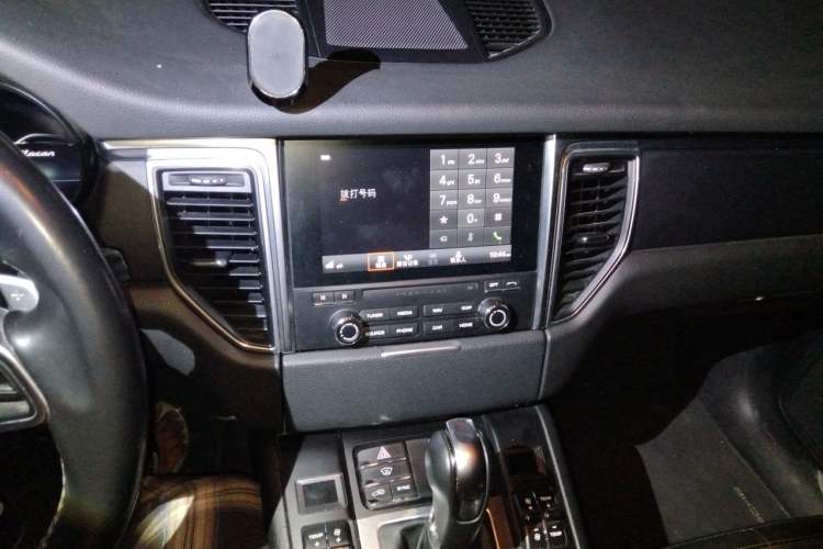 Used Porsche Macan 2017 Macan 2.0T Audio And AC Panel