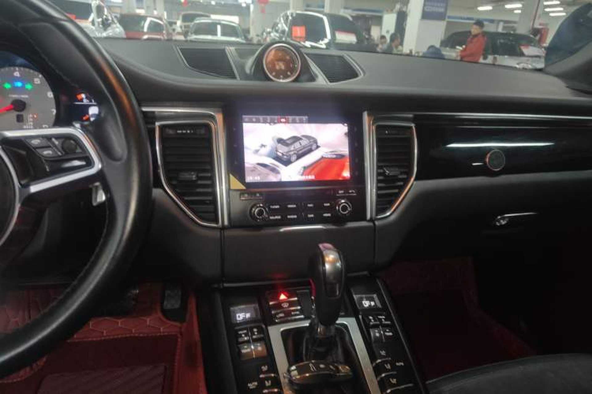 Used Porsche Macan 2017 Macan S 3.0T Audio And AC Panel