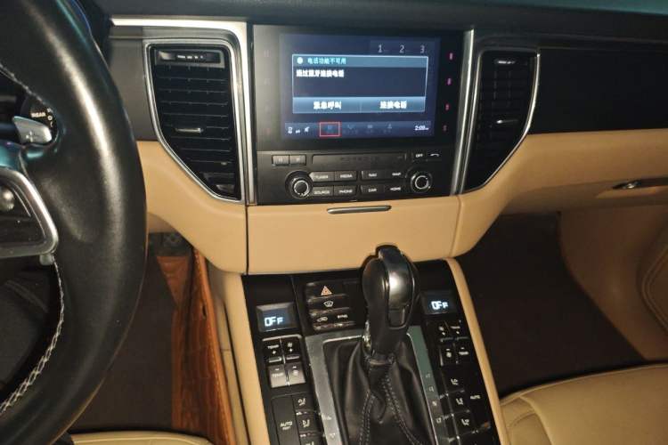Used Porsche Macan 2017 Macan 2.0T Audio And AC Panel