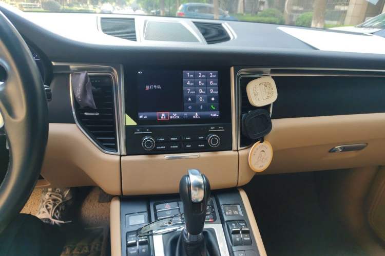 Used Porsche Macan 2017 Macan 2.0T Audio And AC Panel