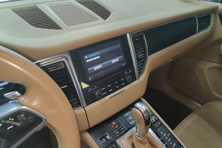 Used Porsche Macan 2017 Macan 2.0T Audio And AC Panel