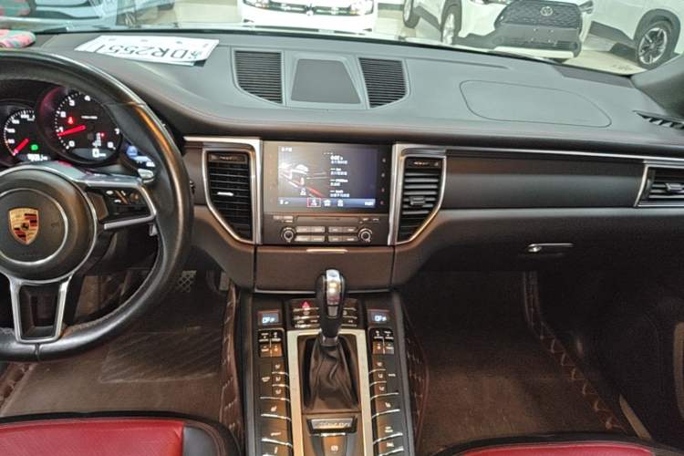Used Porsche Macan 2017 Macan 2.0T Audio And AC Panel