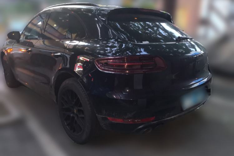 Used Porsche Macan 2017 Macan GTS 3.0T Rear Left 45 Deg