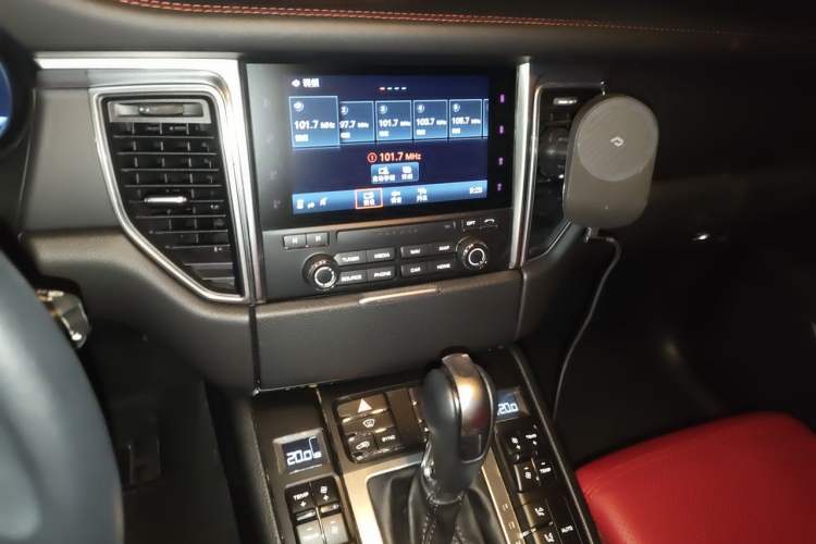 Used Porsche Macan 2017 Macan 2.0T Audio And AC Panel