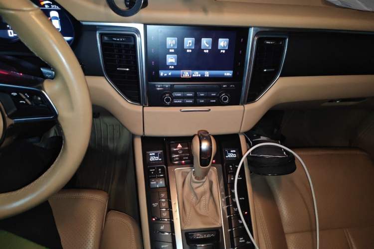 Used Porsche Macan 2017 Macan 2.0T Audio And AC Panel