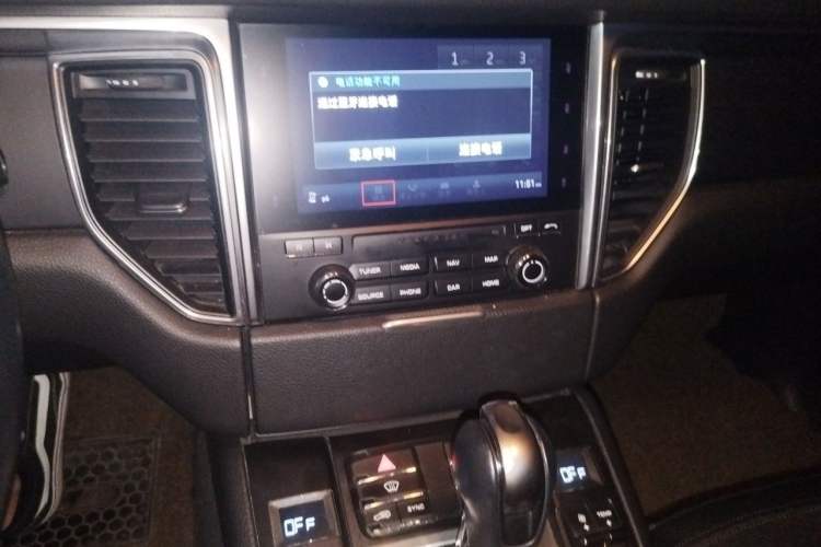 Used Porsche Macan 2017 Macan 2.0T Audio And AC Panel