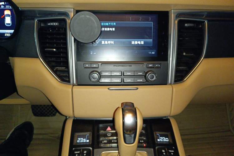 Used Porsche Macan 2017 Macan 2.0T Audio And AC Panel