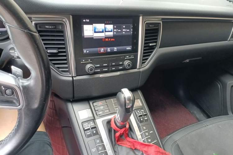 Used Porsche Macan 2017 Macan 2.0T Audio And AC Panel
