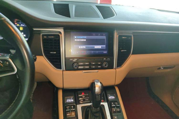 Used Porsche Macan 2017 Macan 2.0T Audio And AC Panel