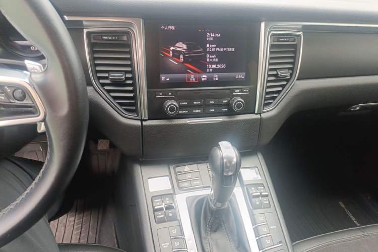 Used Porsche Macan 2017 Macan 2.0T Audio And AC Panel